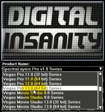 Sony Vegas Pro 11-12 Serial Number Crack Keygen Free