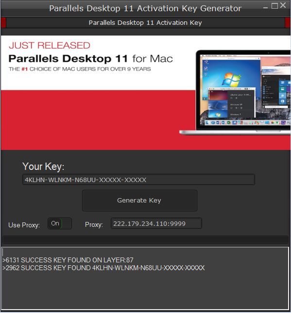 download a free activation key for parallels desktop for mac