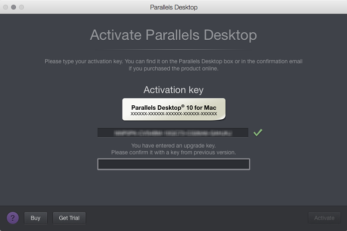 Parallels desktop 10 activation key