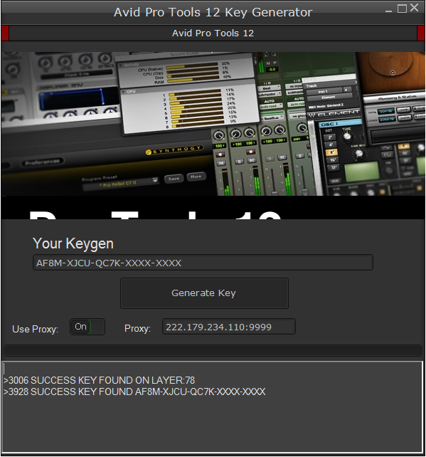 Avid Pro Tools 12 Keygen