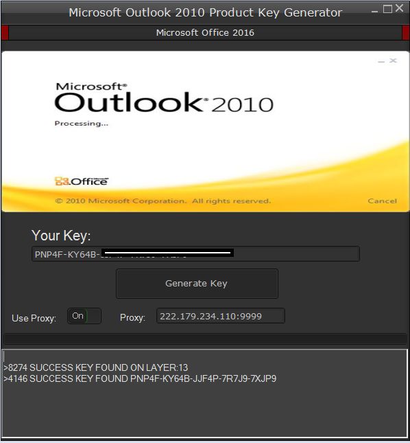 Microsoft office product key 2010 home and student