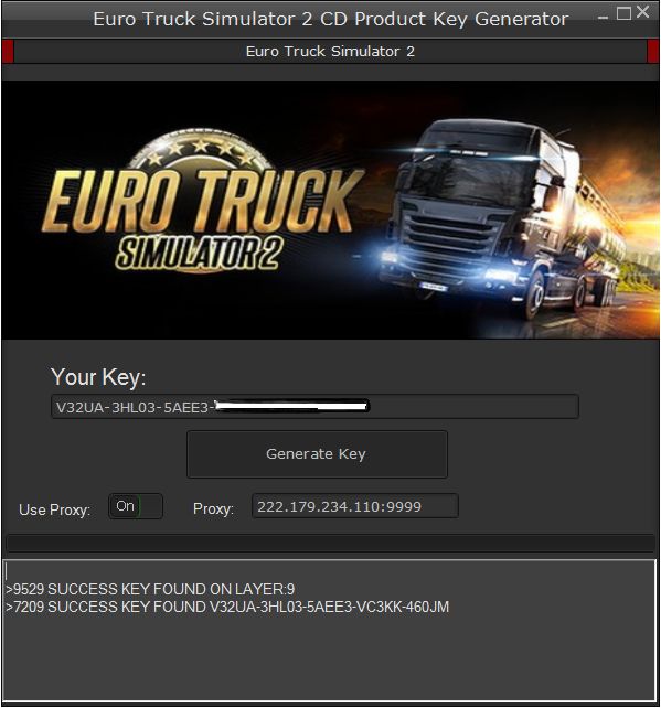 Euro Truck Simulator 2 Activation Code Keygen Free Download