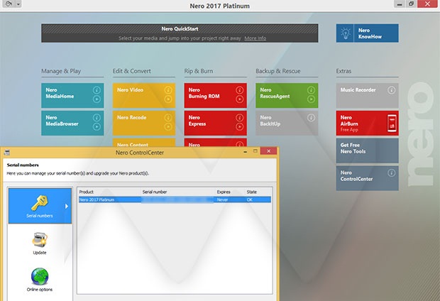 Nero 2016 key generator