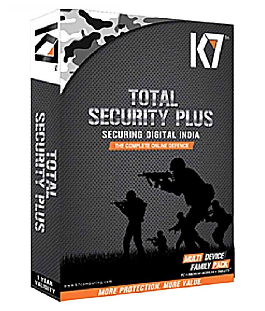 K7 Total Security 1 PC 1 YearCD